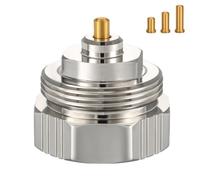 Ancable Adaptateur de radiateur M30 x 1,0 vers M30 x 1,5 pour vannes Oventrop 1011445 - Vanne thermostatique à filetage fin pour thermostat/vanne de chauffage (1 pièce)