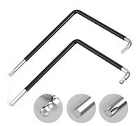 Ancable Kit d'outils de réglage de fenêtre - Hexagonal de 4 mm et Torx TX15 pour un ajustement polyvalent des ferrures de fenêtre