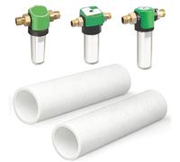 Ancable Lot de 2 filtres de rechange pour filtre à eau Grünbeck FS 1" (50 µm sans cloche de protection), filtre à eau domestique de rechange pour Grünbeck FS-B 1' et Boxer K/KD