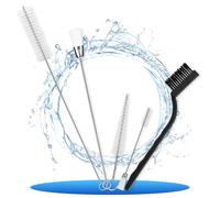 Ancable Lot de 5 brosses professionnelles pour systèmes de pulvérisation de peinture Wagner, comprend des brosses de nettoyage spéciales polyvalentes pour un nettoyage efficace