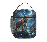 Anceky Boîte à lunch Dream Tiger réutilisable et isotherme pour le bureau, le pique-nique, le camping et la plage
