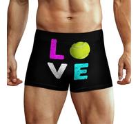 Anceky Boxer de Tennis préféré pour Homme, Short imprimé, sous-vêtement Extensible, Doux