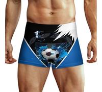 Anceky Boxer pour Homme avec imprimé Drapeau de la Grèce et Football
