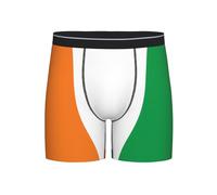 Anceky Boxer Respirant imprimé Drapeau de la Côte D'Ivoire pour Homme - Multiple, Parfait pour Mettre en Valeur Votre Silhouette