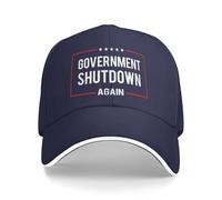 Anceky Casquette de Baseball 8647 pour Protestation Politique Contre la Fermeture du Gouvernement en 2025