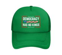 Anceky Casquette de Baseball Ajustable « La démocratie n'a Pas de Roi »