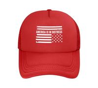 Anceky Casquette de Baseball « America is in Distress Hat » Ajustable pour Hommes et Femmes