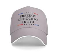 Anceky Casquette de Baseball anti-47 « Liberté, Démocratie et Vérité », Ajustable, pour Hommes et Femmes