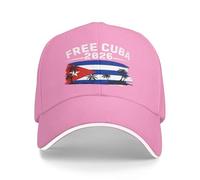 Anceky Casquette de Baseball Liberté Cuba 2026 « Cuba Libre » Patrie et Vie