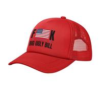 Anceky Casquette Fuck The Big Ugly Bill, arrêtez la Grosse Casquette de Camionneur en Maille Beautiful Bill
