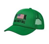 Anceky Casquette Fuck The Big Ugly Bill, arrêtez la Grosse Casquette de Camionneur en Maille Beautiful Bill