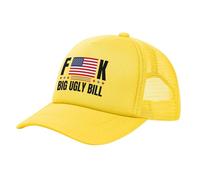 Anceky Casquette Fuck The Big Ugly Bill, arrêtez la Grosse Casquette de Camionneur en Maille Beautiful Bill