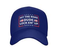 Anceky Casquette Hit The Road Dude Lock Em' Up - Casquette de Baseball Ajustable pour Hommes et Femmes