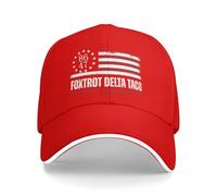 Anceky Casquette Let's Go Taco, Style Foxtrot-Delta-Tango, Casquette de Baseball Humoristique, Casquette de Papa