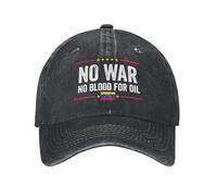 Anceky Casquette « Pas de Guerre Contre Le Venezuela » « Pas de Sang pour Le pétrole »