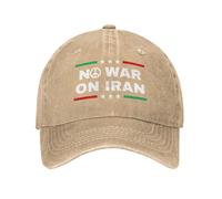 Anceky Casquette « Pas de Guerre Contre l'Iran » - Priez pour l'Iran