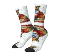 Anceky Chaussettes Fox Novelty Crew pour hommes et femmes