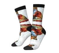 Anceky Chaussettes Fox Novelty Crew pour hommes et femmes