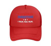 Anceky Directeur des Feux d'artifice « Je Cours, tu Cours » Casquette de Baseball Ajustable