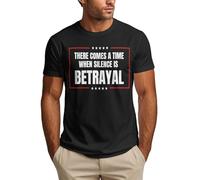 Anceky Il Arrive Un Moment où Le Silence est Une trahison - T-Shirt Homme MLK