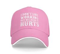 Anceky Je n'aime Pas Travailler Parce Que ça Fait Mal. Casquette de Baseball Ajustable.