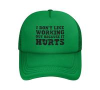 Anceky Je n'aime Pas Travailler Parce Que ça Fait Mal. Casquette de Baseball Ajustable.