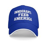Anceky Les Immigrants nourrissent l'Amérique Chapeaux Pro Immigration Chapeau Casquette de Baseball