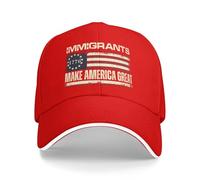 Anceky Les Immigrants rendent l'Amérique Formidable Casquette de Baseball Pro-Immigration