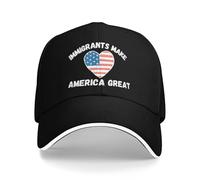 Anceky Les Immigrants rendent l'Amérique Formidable Casquette de Baseball Pro-Immigration