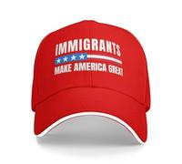 Anceky Les Immigrants rendent l'Amérique Formidable Casquette de Baseball Pro-Immigration