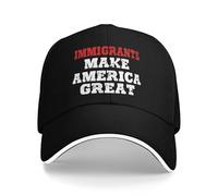 Anceky Les Immigrants rendent l'Amérique Formidable Casquette de Baseball Pro-Immigration