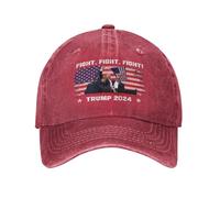 Anceky Luttez, combattez, combattez, Trump Shot Hat 2024 Sauvez Trump pour 2024 Gun Trump 45 47 President Trucker Baseball Cap