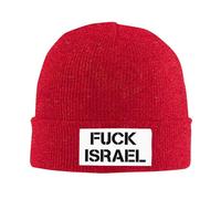 Anceky Nique Israël ! Palestine Libre Sauvez Gaza Bonnet tricoté pour Femmes et Hommes