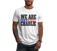 Anceky Nous Sommes Charlie Kirk T-Shirt Républicain Stand with Charlie T-Shirt Repose