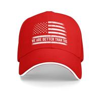 Anceky Nous Sommes Meilleurs Que ça Casquette de Baseball Ajustable