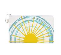 Anceky Porte-Monnaie en Toile « Wild and Free You are My Sunshine » Exquis et élégant, idéal pour Ranger de Petits Objets