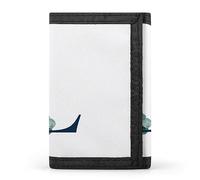 Anceky Portefeuille à Trois Volets avec Monogramme Floral et Lettre L en Or Rose, élé Porte-Monnaie avec Porte-clés, Porte-Cartes de crédit pour factures, reçus, Femmes et Hommes, 12,7 x 8,4 x 5,1 cm