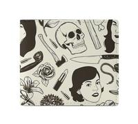 Anceky Portefeuille Grande capacité à Motif True Crime, Compact et Pratique