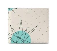 Anceky Portefeuille Grande capacité emblématique Atomic Starbursts, Portefeuille Compact et Pratique