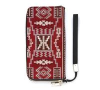 Anceky Portefeuille Long à la Mode Native American Storm, Portefeuille Portable de Grande capacité