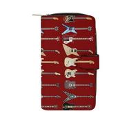 Anceky Portefeuille Multifonctionnel en Cuir Portable de Grande capacité GUIT ARS