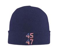 Anceky Pro Trump 45 47 Président 2024 47e Potus Bonnet Hommes Tricot Crâne Casquette Femmes Hiver Tricoté Chapeau Slouchy Chapeau No