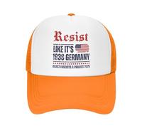 Anceky Résistez comme si c'était 1938 ! Casquette de Baseball Trucker en Maille.