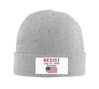 Anceky ResistLikeIt's 1938any Bonnet tricoté pour Femmes et Hommes