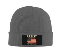 Anceky ResistLikeIt's 1938any Bonnet tricoté pour Femmes et Hommes