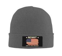 Anceky ResistLikeIt's 1938any Bonnet tricoté pour Femmes et Hommes