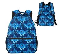 Anceky Sac à dos de randonnée imperméable Thunder Dragon bleu éclair, pour activités de plein air