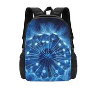 Anceky Sac à dos de voyage Blue Dandelion pour le travail et les affaires, sac à main pour ordinateur portable 15,6 pouces