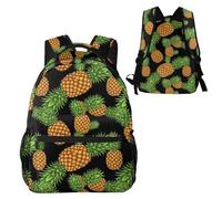 Anceky Sac à dos de voyage élé Upside Down Pine, sac à dos de jour avec compartiment pour ordinateur portable