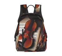 Anceky Sac à dos de voyage pour partitions de violon, sac à dos professionnel, sac à main 14 pouces, format voyage